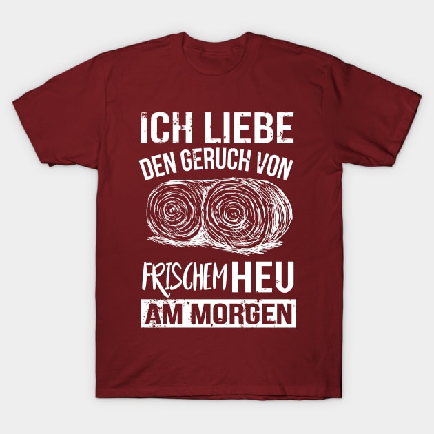 Freschem Heu (white) T-Shirt by nektarinchen